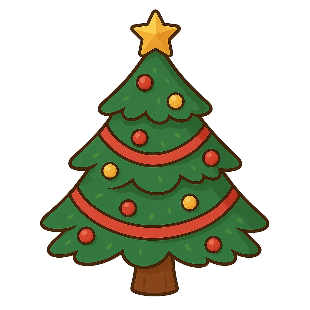 Christmas tree icon
