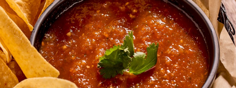 Cantina Crunch (GF) - Roasted tomato chipotle salsa